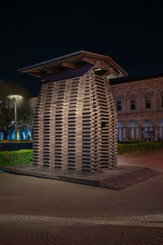 Immagine che rappresenta Catasta installation, un progetto di Architecture, Art dello studio di architettura AMDL CIRCLE e Michele De Lucchi